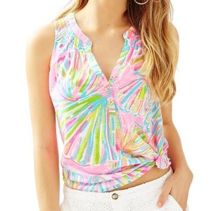 Lilly Pulitizer Shellabrate Essie Tank Top
